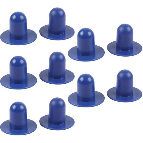 Bouchon de vidange en maille pour pompe de piscine, kit de remplacement de bouchon mural pour piscine (bleu) (1/5)