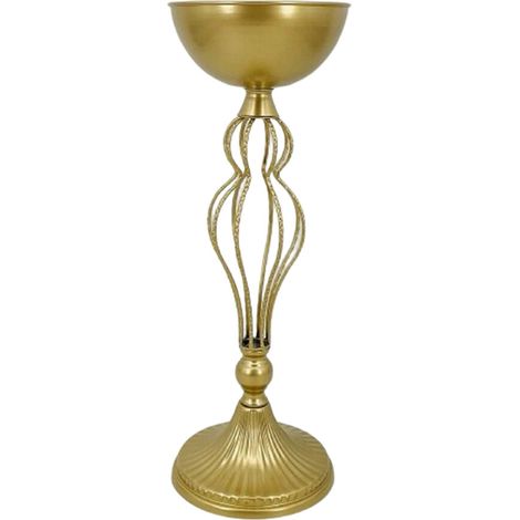 Vaso da fiori decorativo in metallo di lusso in ferro (1/2)