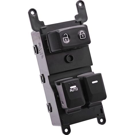 93570-1W046 Pièces automobiles Interrupteur à bouton de régulateur de vitre électrique, adapté à Kia Rio, contrôle la montée et la descente des vitres électriques, fonctionnement simple, améliorant la (1/4)