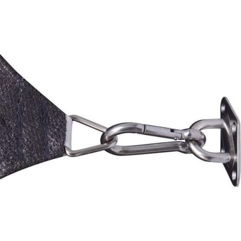 Kit de fixation pour voile d'ombrage - - Acier inoxydable - Installation facile et sûre (1/3)