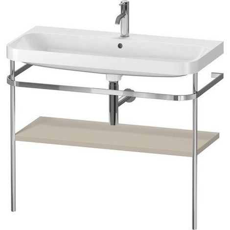 DURAVIT HP4838O6060 Console métallique autoportante avec HD.2 Plus