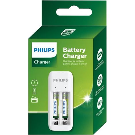 Chargeur de piles Philips CHARGEUR DE PILES 2 PILES + 2xAAA 700 MAH