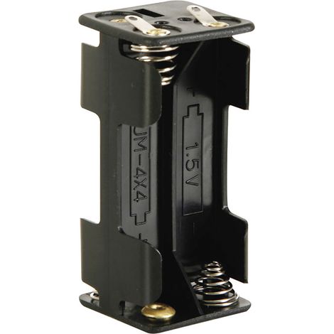 Velleman BH443D Batteriehalter 4x Micro (AAA) Lötanschluss (L x B x H) 53 x 27 x 25 mm (1/3)