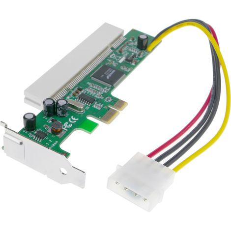 BeMatik - Adaptador de tarjeta PCI-Express a PCI para PC