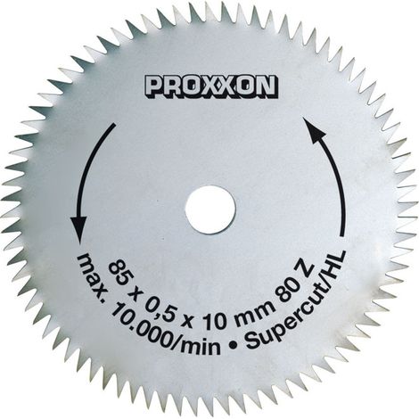 PROXXON 28731 Cuchilla Super-Cut para sierra circular de mesa FET (1/5)