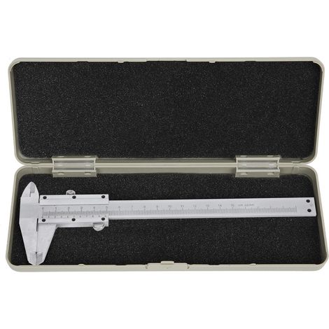 Pied à coulisse en acier au carbone, micromètre de haute précision, outil de mesure manuel 0 à 150mm