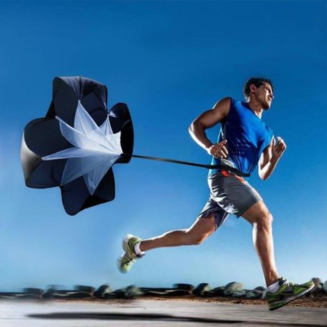 Paracadute da 56 pollici per allenamento di velocità in sprint, calcio e corsa - ALTRO (1/3)