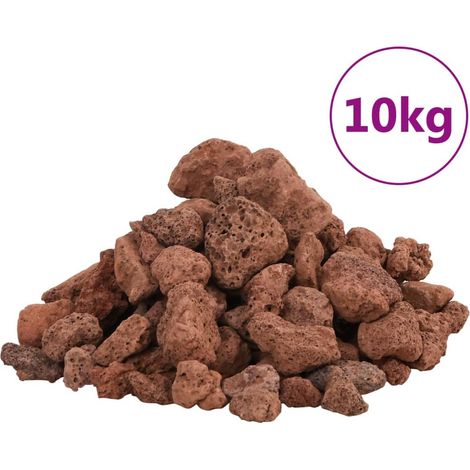 Roches volcaniques 10 kg rouge 1-2 cm CFW56589 (1/5)