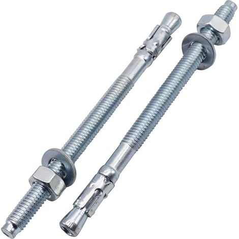 Wedge Anchors M8 x 120mm, Metal Dowels, Anchor Bolt, Masonry Anchors, Concrete Anchor (1/5)