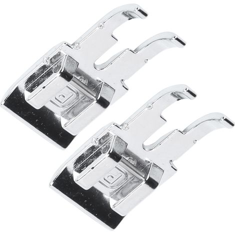 Pied presseur 1/4 pouce pour patchwork et matelassage, 2 pièces remplaçables pour machine à coudre (1/5)