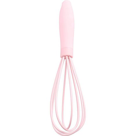 fouet multifonction rose - Batteur à œufs manuel - Mini mélangeur à œufs - Fouet créatif - Ustensiles de cuisine - Outils de cuisson faciles à utiliser - Petite taille (1/5)