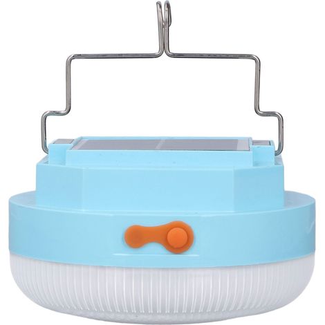 2000 lm LED-Campinglampe, solaraufladbar über USB, wasserdicht (1/4)