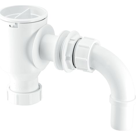McAlpine H28 1" Complete Screened Tank Overflow Connector (1/4)