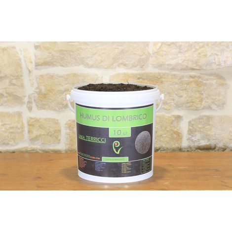 Humus di lombrico - Agrilombrico in confezione da 10 lt.