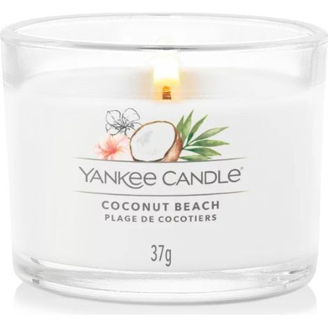 Bougie Yankee Candle mini noix de coco plage 37 g