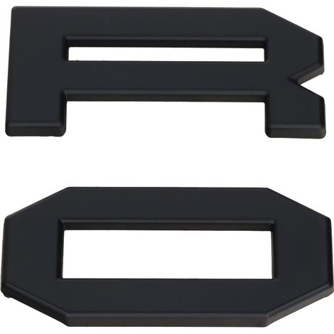Emblema Ford Transit Custom 12  Raptor 20  "O" y "R" (1/2)