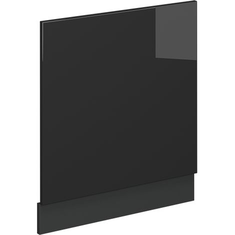 Panel frontal Fame-Line, Antracita alto brillo, 60 cm, Vicco