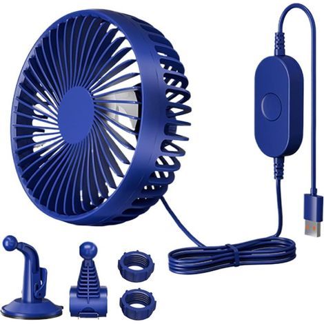 Ventilateur USB Pour Voiture Soufflerie Silencieuse Et Puissante (1/5)