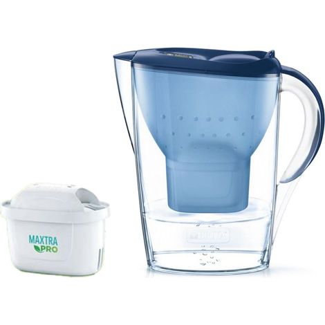 Wasserfilterkanne Brita Marella blau 2 4 liter plastik