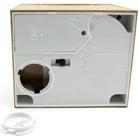 Tirelire Panda - Enfant - 15 x 12,5 x 12,6 cm - Fonctionne avec 2 piles AA - 1 pièce (1/4)