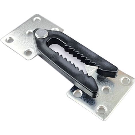 Bisagras ajustables para sofás, de 120 mm de longitud, que evitan arañazos y deslizamientos (4 bisagras, diámetro del orificio: 6 mm). (1/5)