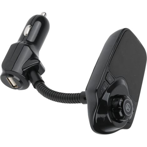 4-in-1 Bluetooth-MP3-Adapter fürs Auto, FM-Transmitter mit Farb-LCD-Bildschirm, USB-Ladegerät für Android, Freisprecheinrichtung, Zigarettenanzünderstecker (1/5)