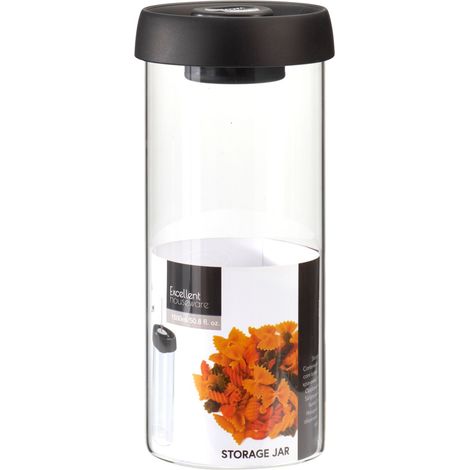 Contenitore in vetro per prodotti sfusi con coperchio sottovuoto, 1,2 l