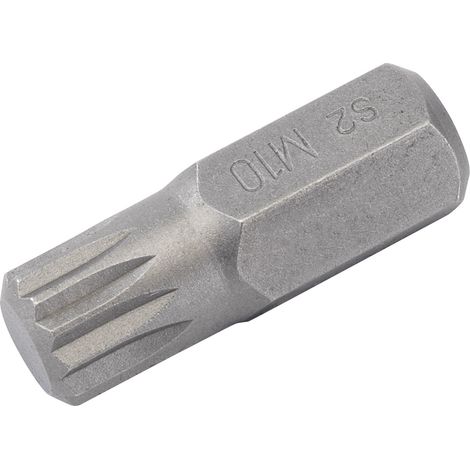 Draper Expert M10 x 30mm Spline Insert Bit (10mm) for Mechanic's Bit Sets, Model 33342 (1/5)