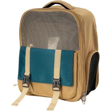 Sac à dos de voyage pour animaux de compagnie, sac de transport pour chien, sac à dos en filet pour chat (1/5)