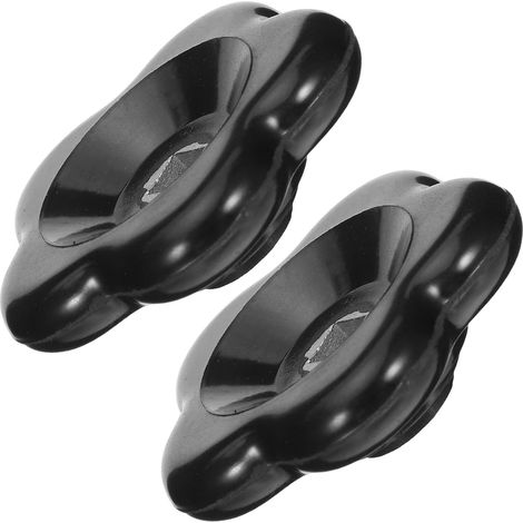 2 Pièces Poignée de Robinet Extérieur Noire (1/5)
