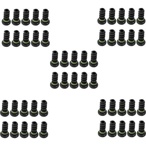 Bouchons de vidange d'huile moteur en plastique pour C63 AMG S550 S550E, A0029902017 0029902017 (tablier vert), 50 pièces. (1/5)