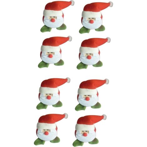CCYKXA8-Piece Chair Leg Covers for Party Decoration, Christmas Table Leg Covers, Christmas Chair Leg Covers, 2.5cm