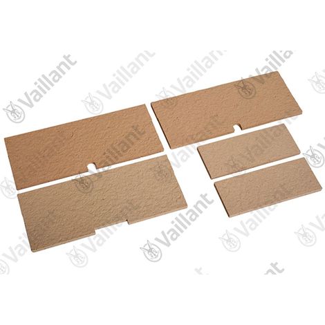 VAILLANT Alfombra aislante, Chimenea 24 kW , Juego VC 254/3-E u.w. Vaillant-Nr. , 0020068069