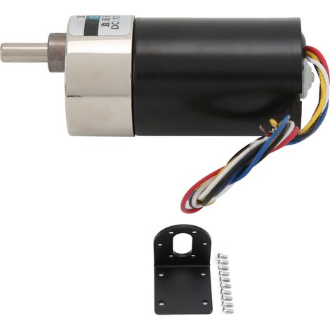 Réducteur de vitesse miniature sans balais CC 24V, moteur XD-37GB3650 à 30 tr/min, sens horaire/antihoraire, avec support pour micro-machines (1/5)