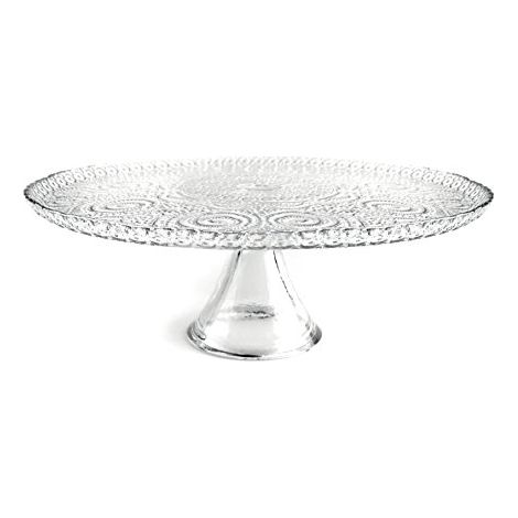 Excelsa Vetro, Arabesque Alzata Torta, 31x31x10 cm (1/4)