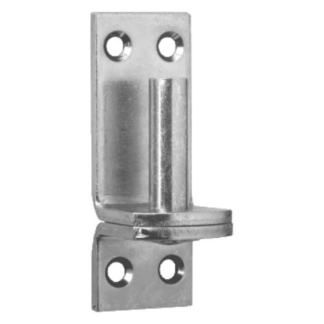Gancio a cerniera da parete zincato 13 mm 12 mm pollmann