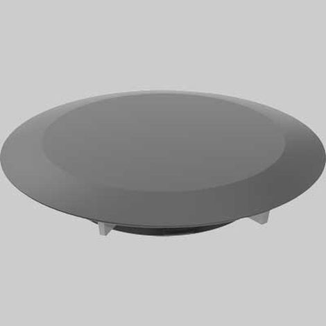 Geberit Accessoires - Cache bonde d 90 mm, pour garniture de vidage de douche, noir mat 150.265.14.1