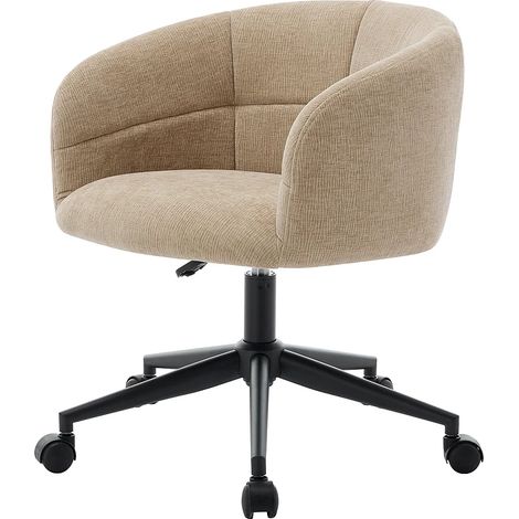Sedia da ufficio Tessuto testurizzato Beige - NOMITIO (1/5)