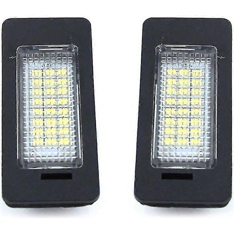 Éclairage de plaque d'immatriculation arrière à LED compatible avec Audi A4, S4, B8, A5, S5, TT, Q5/5D (1/5)