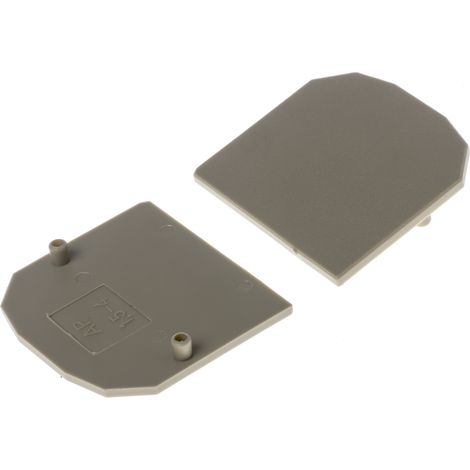 Plaque d'extrémité RS PRO pour Bornes RK 1.5-4, RK 1.5-4/15 ( Prix pour Paquet de 10 )