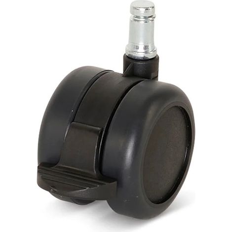 Roulette de meuble - MESO - Premium - PU - 60 mm - Tige filetée 8 x 15 mm