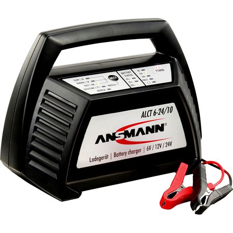 ANSMANN Autobatterie Ladegerät ALCT 6-24/10, Vollautomatisches Batterieladegerät (1/5)