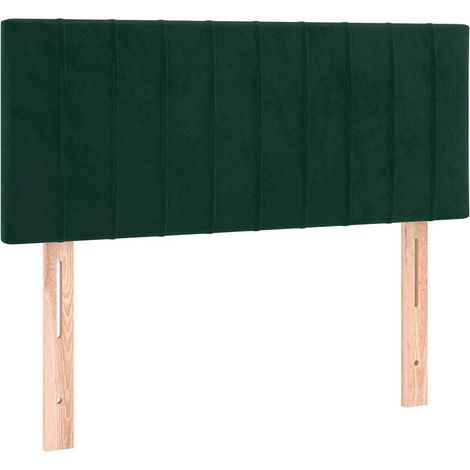Maison Exclusive - Tête de lit Vert foncé 80x5x78/88 cm Velours (1/5)