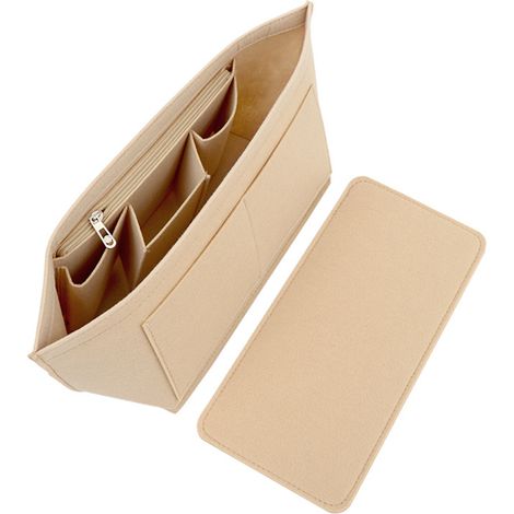 Organizer Para Bolso - Fieltro Denso Y Resistente - Interior 27 x 15 x 11 cm - Compatible Con Bolsos Medianos - 1 Unidad (1/5)