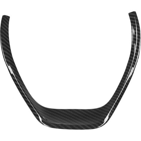 Rivestimento per volante Headerbs, rivestimento decorativo in fibra di carbonio per volante auto per Serie 3 F30 F31 F34 dal 2013 al 2018 (1/5)