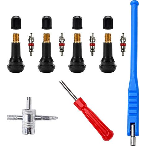 Pièces Demonte Obus Valve, Demonte Obus, Obus de Valve, DéMonte Obus, Demonte Valve Pneu, pour Demonte Valve de Pneu Outil, Demonte Obus Valve pour Le Voiture Montage et l'entretien (1/5)