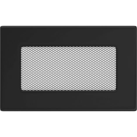 Lüftungsgitter 11x17 schwarz (1/3)
