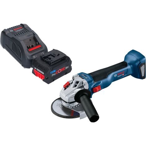 Bosch GWS 18V-10 Professional Smerigliatrice angolare a batteria 18 V 125 mm Brushless + 1x batteria ProCORE 8,0 Ah + caricabatteria