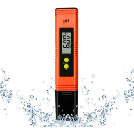 pHmetro digitale 4 in 1 con display LCD, elevata precisione (risoluzione 0,01), tester di qualità dell'acqua per acqua potabile, piscine, acquari e (1/5)