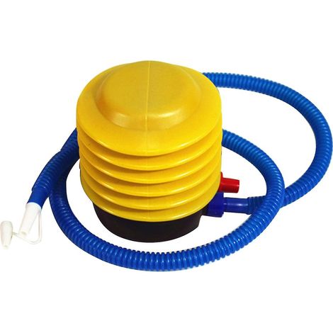 Pompe à pied portable avec tuyau, pompe à air en plastique facile à utiliser pour gonfler les articles de sport, les matelas, etc. (1/5)